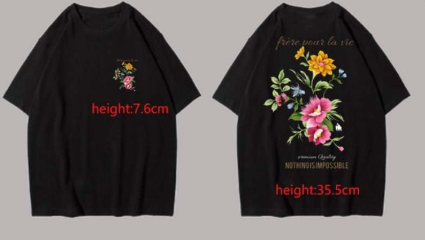 B4L flowers  spirits  t shirt