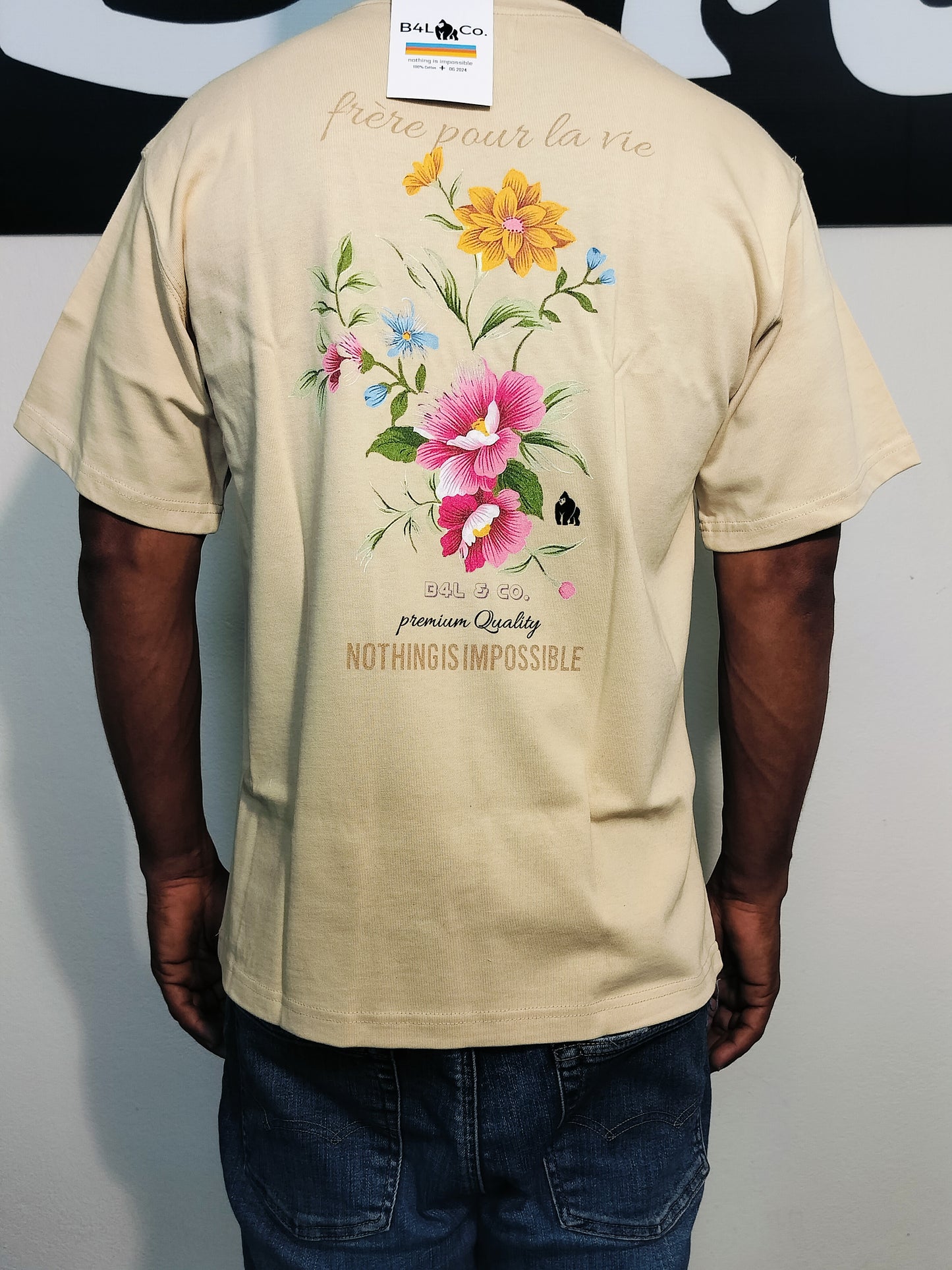 B4L flowers  spirits  t shirt